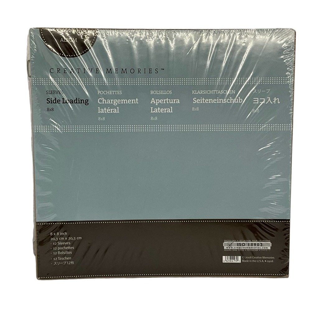 Creative Memories 8x8 Side Loading Sleeves